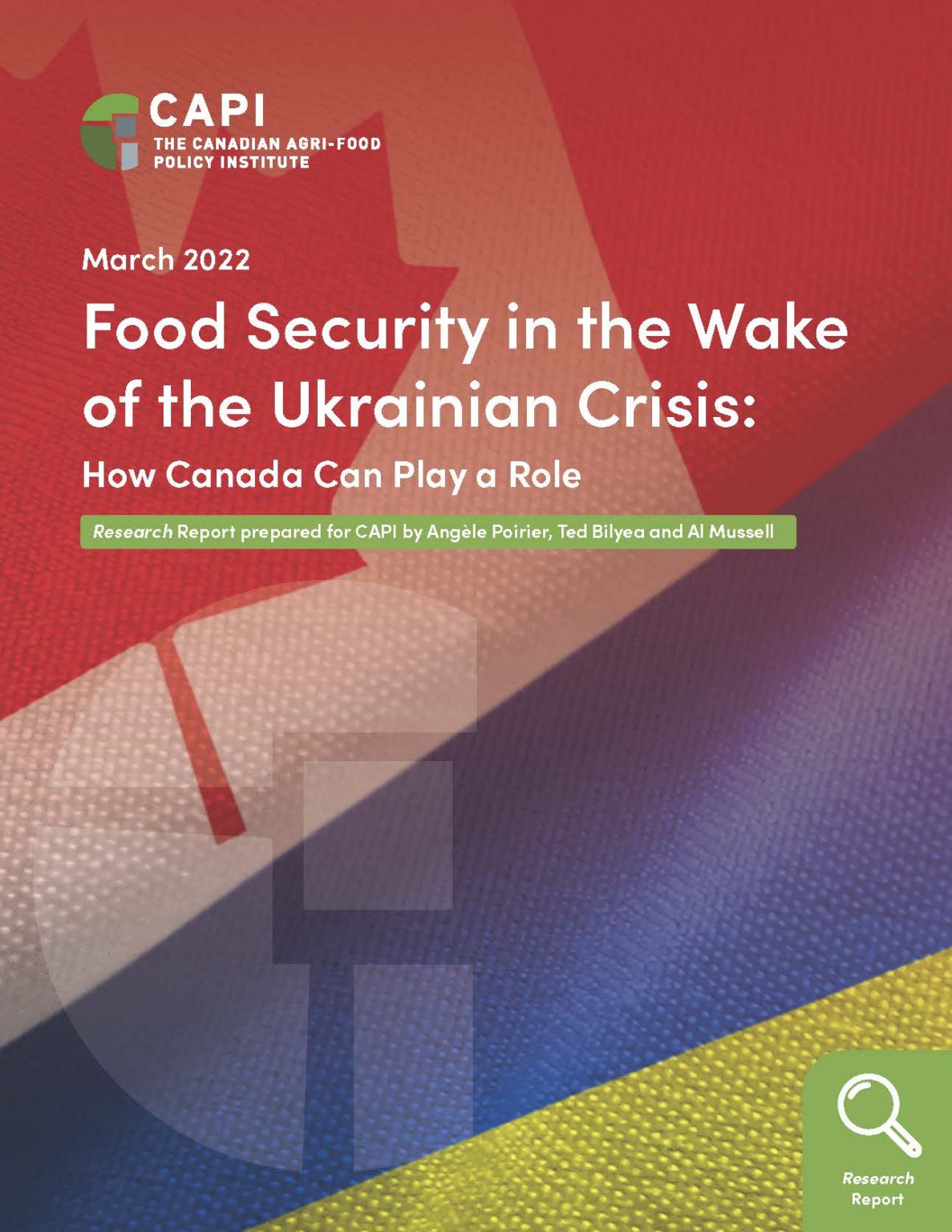 Food Security in the Wake of the Ukrainian Crisis How Canada Can Play